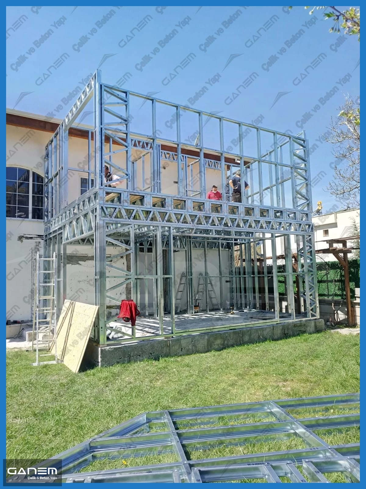 İki Katlı Yapı Eki